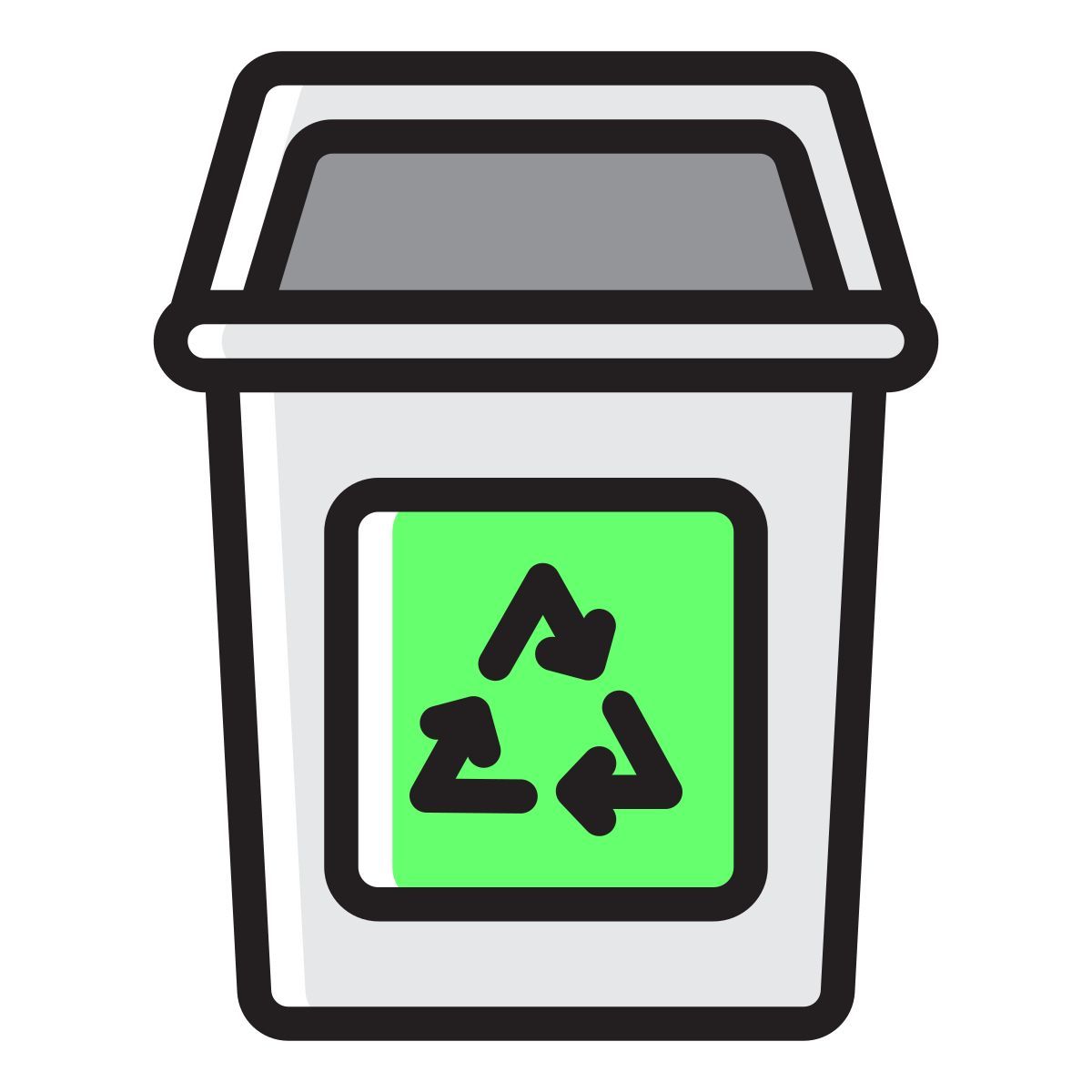trash bin icon