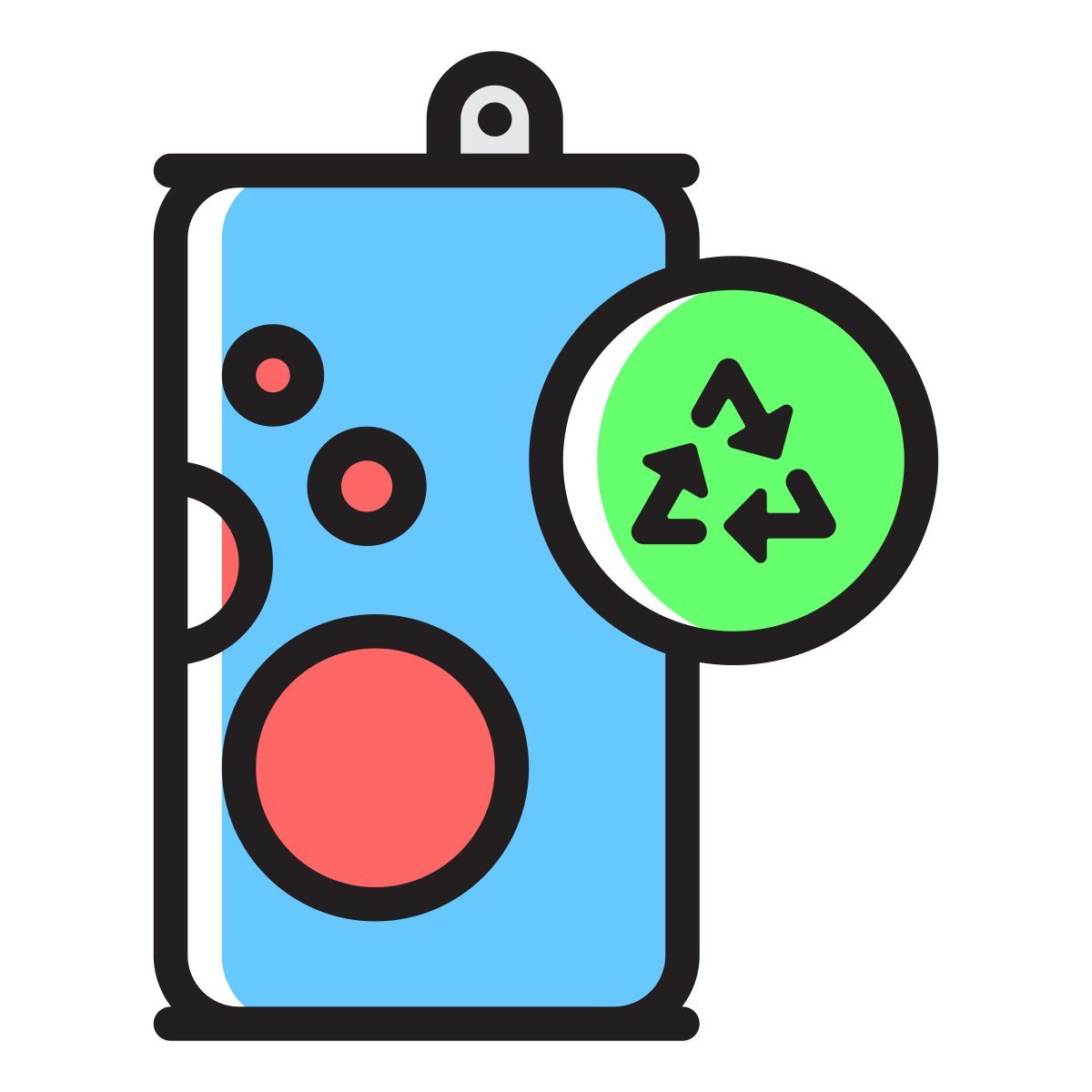 reciclar aluminio icon