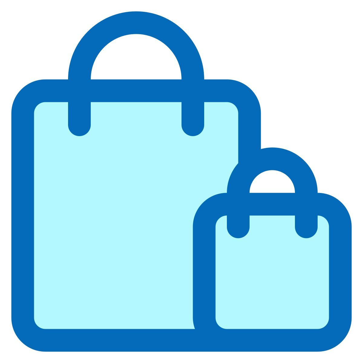 shopping bags icon
