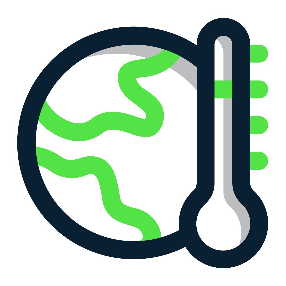 global warming icon