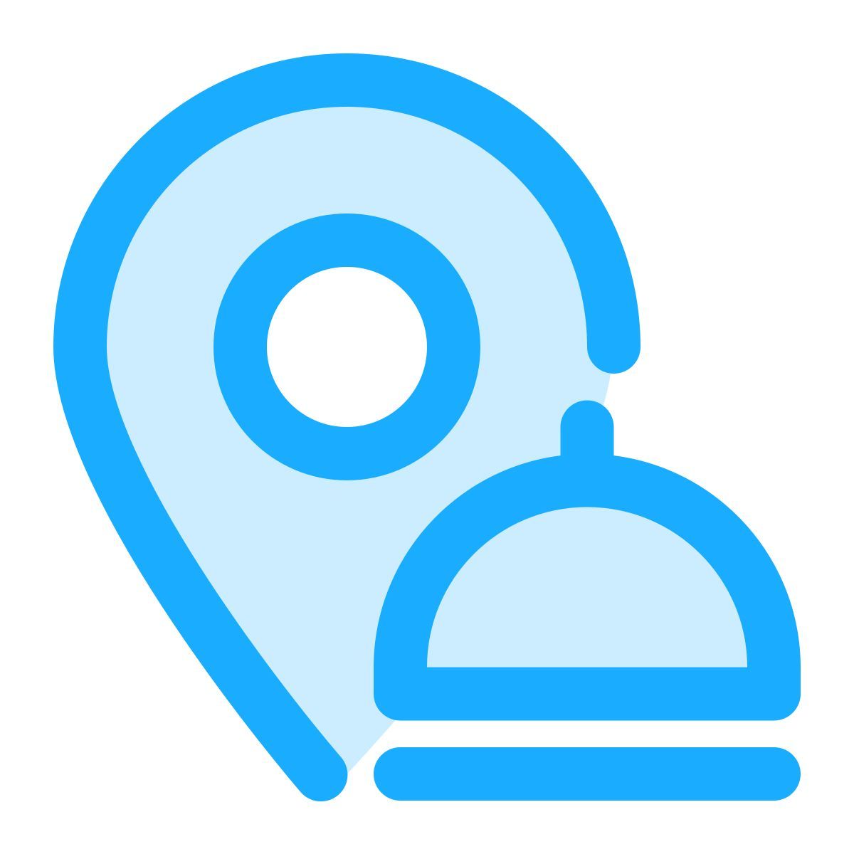 restaurant location icon