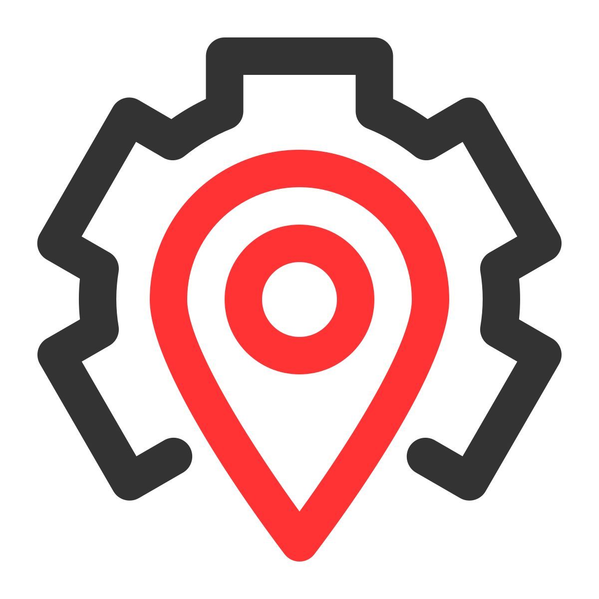 configurações de localização icon