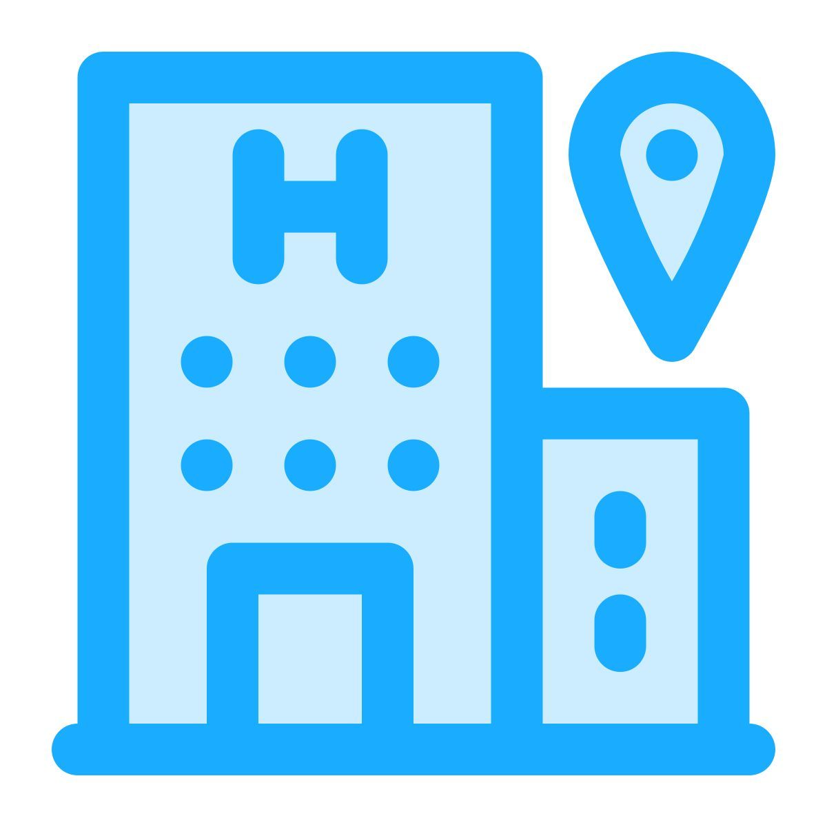hospital location icon