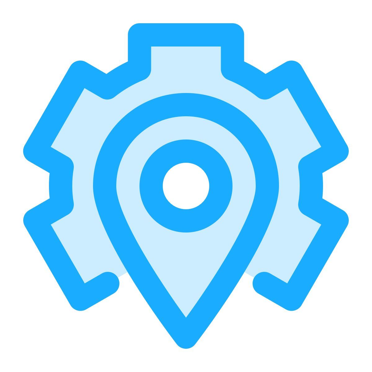 paramètres de navigation icon