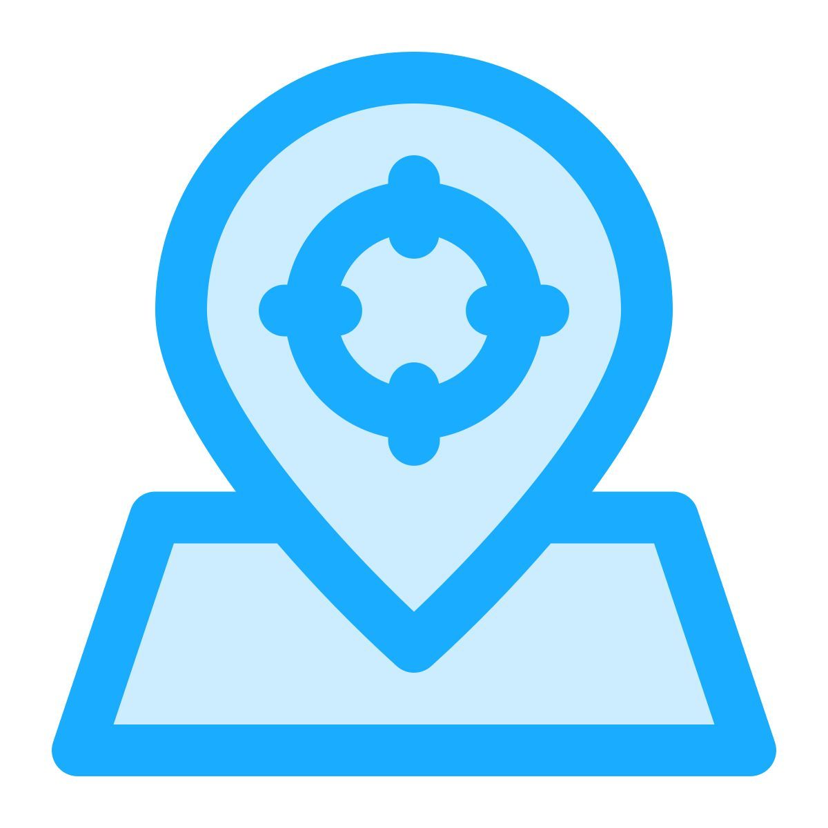 Emplacement cible icon