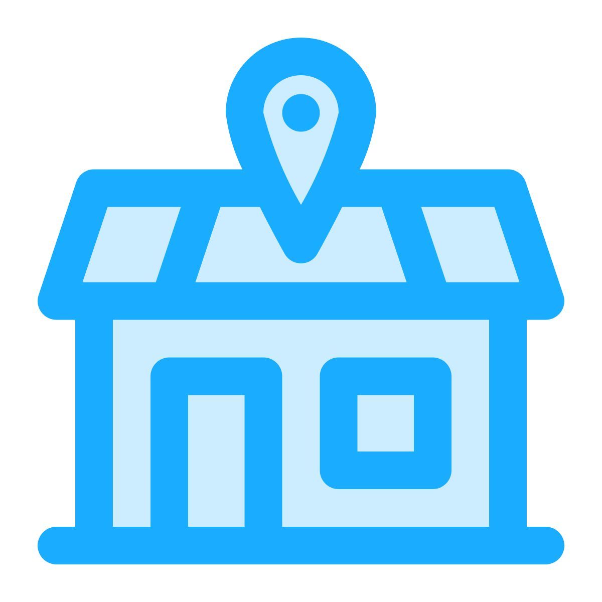 standort des geschäfts icon