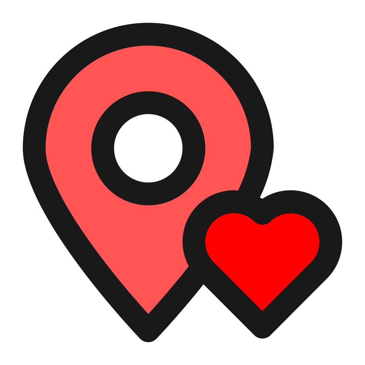 favorite location icon