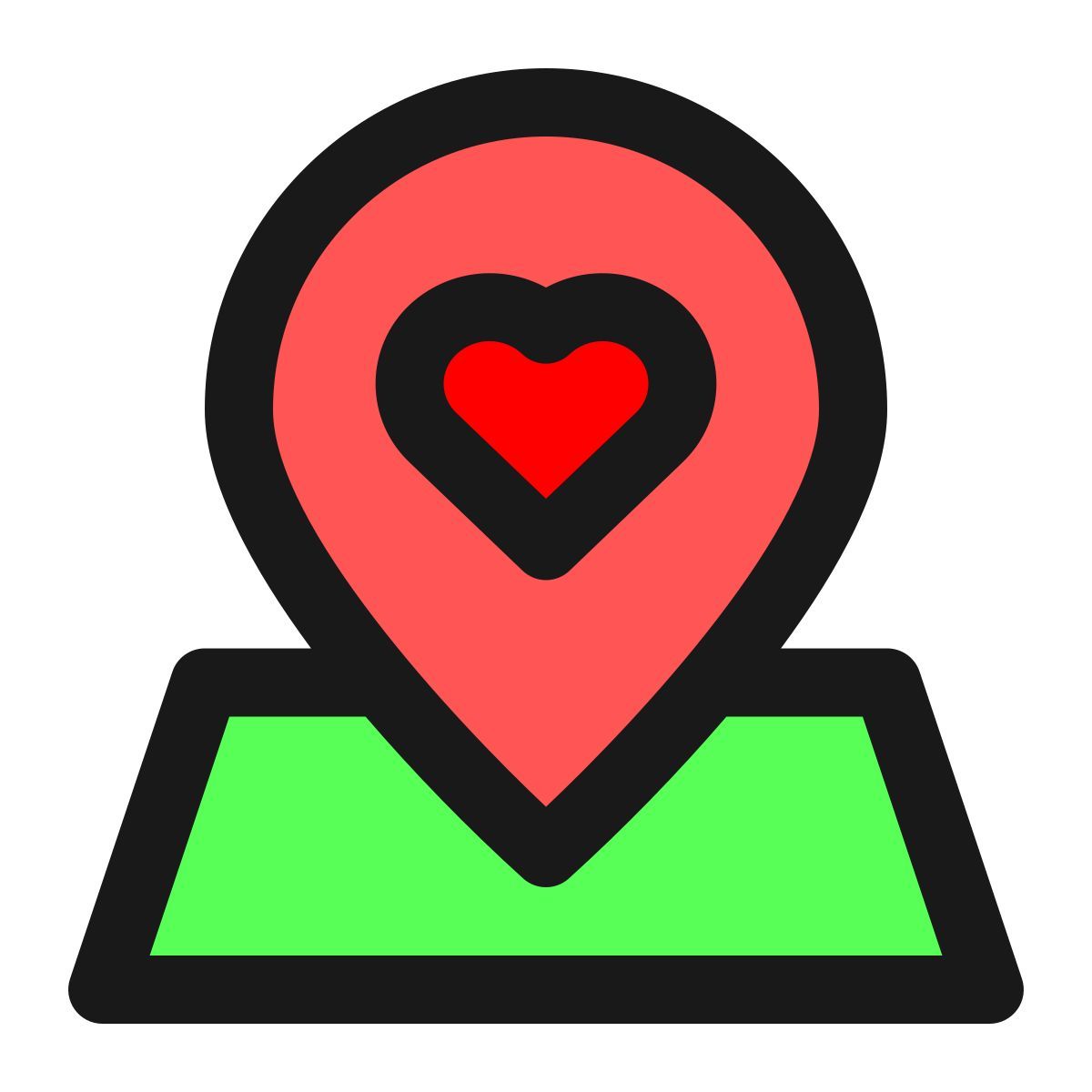 favorite location icon
