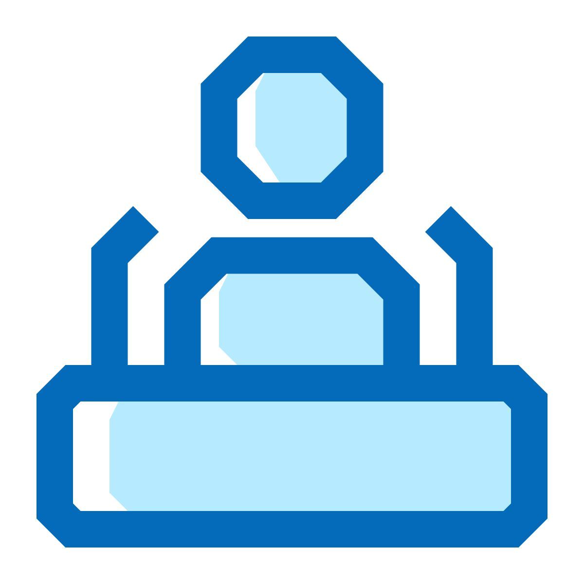 gefüllte sprechblase icon
