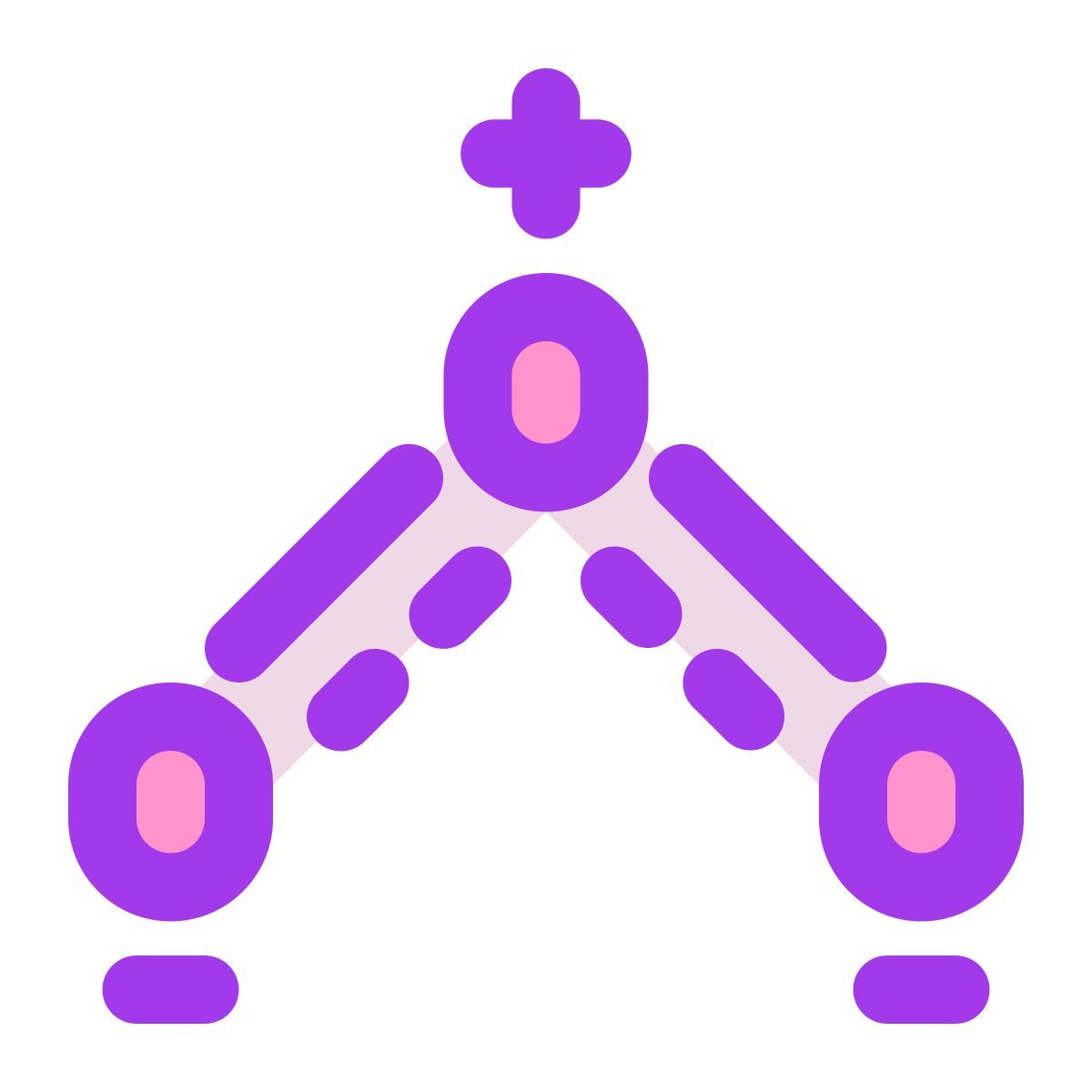 struttura dell'ozono icon