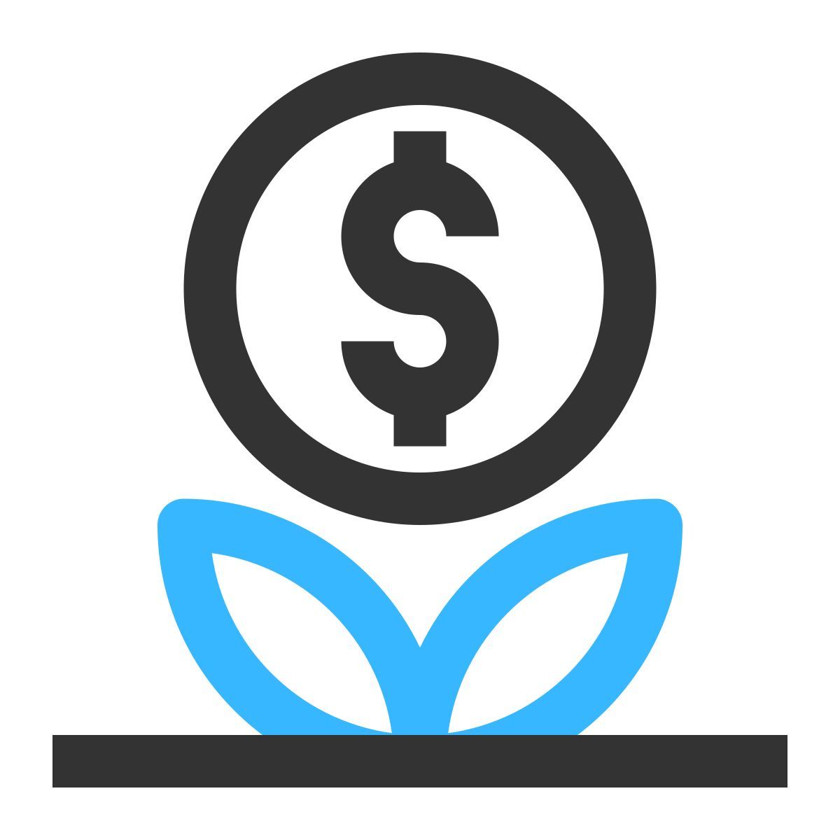 money growth icon