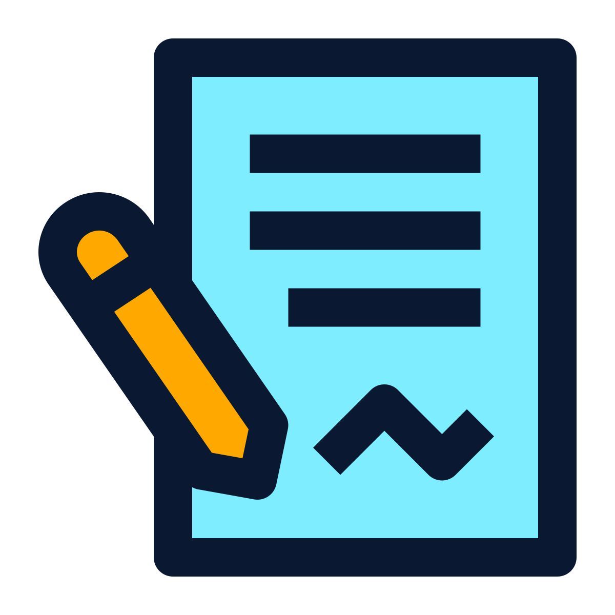 contract icon