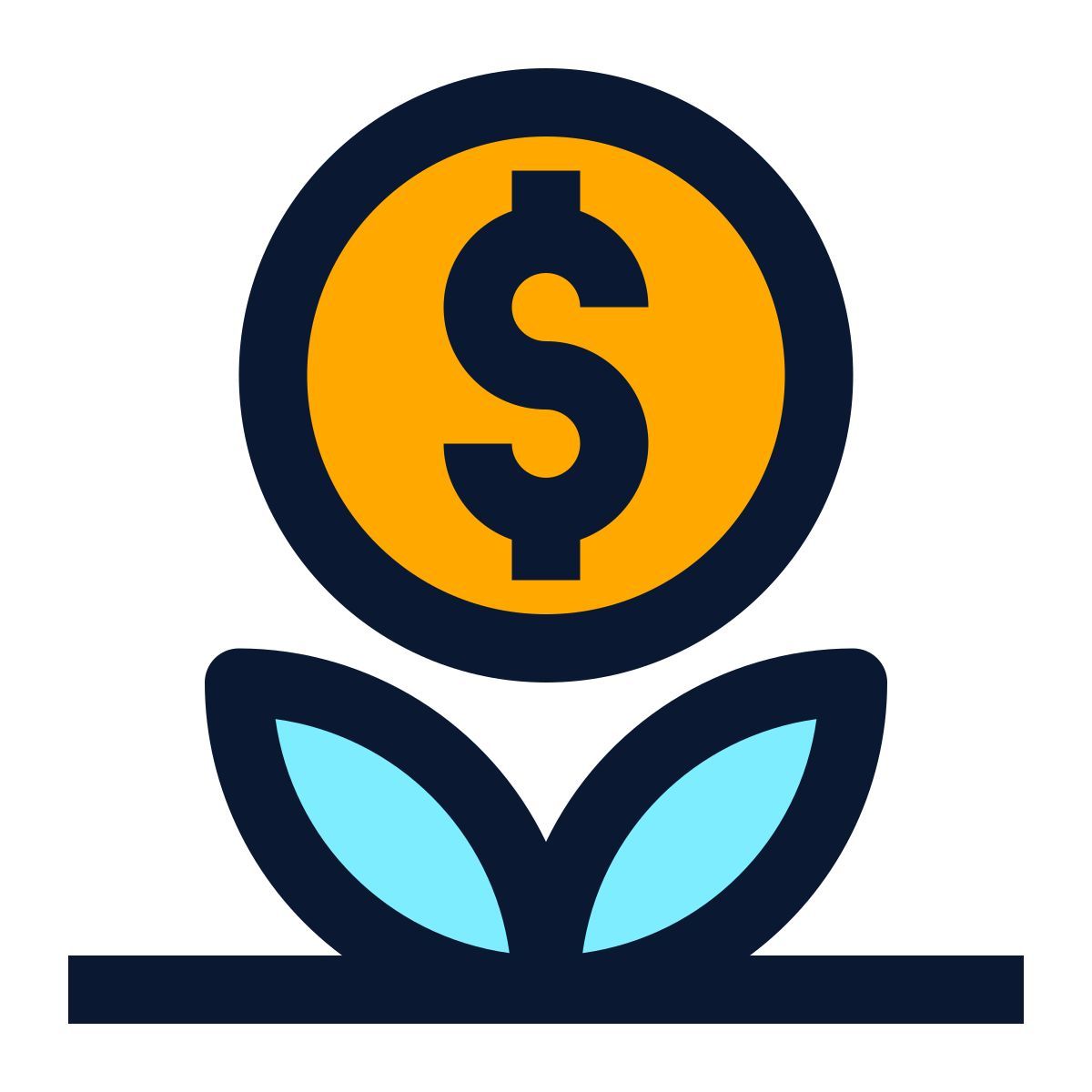 money growth icon
