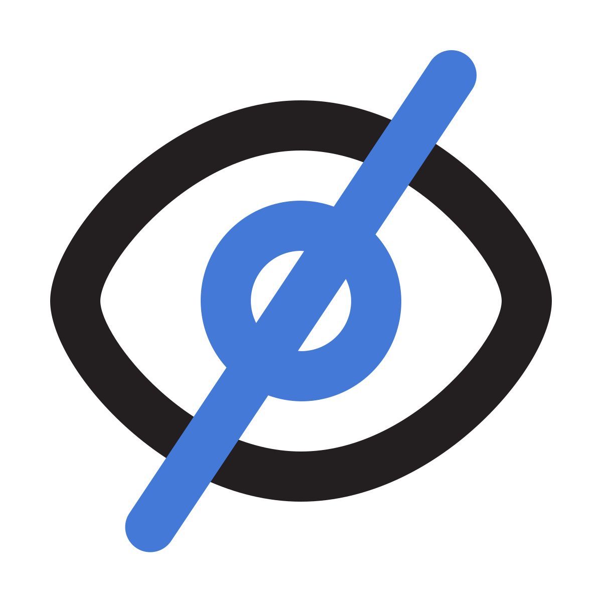 hide icon