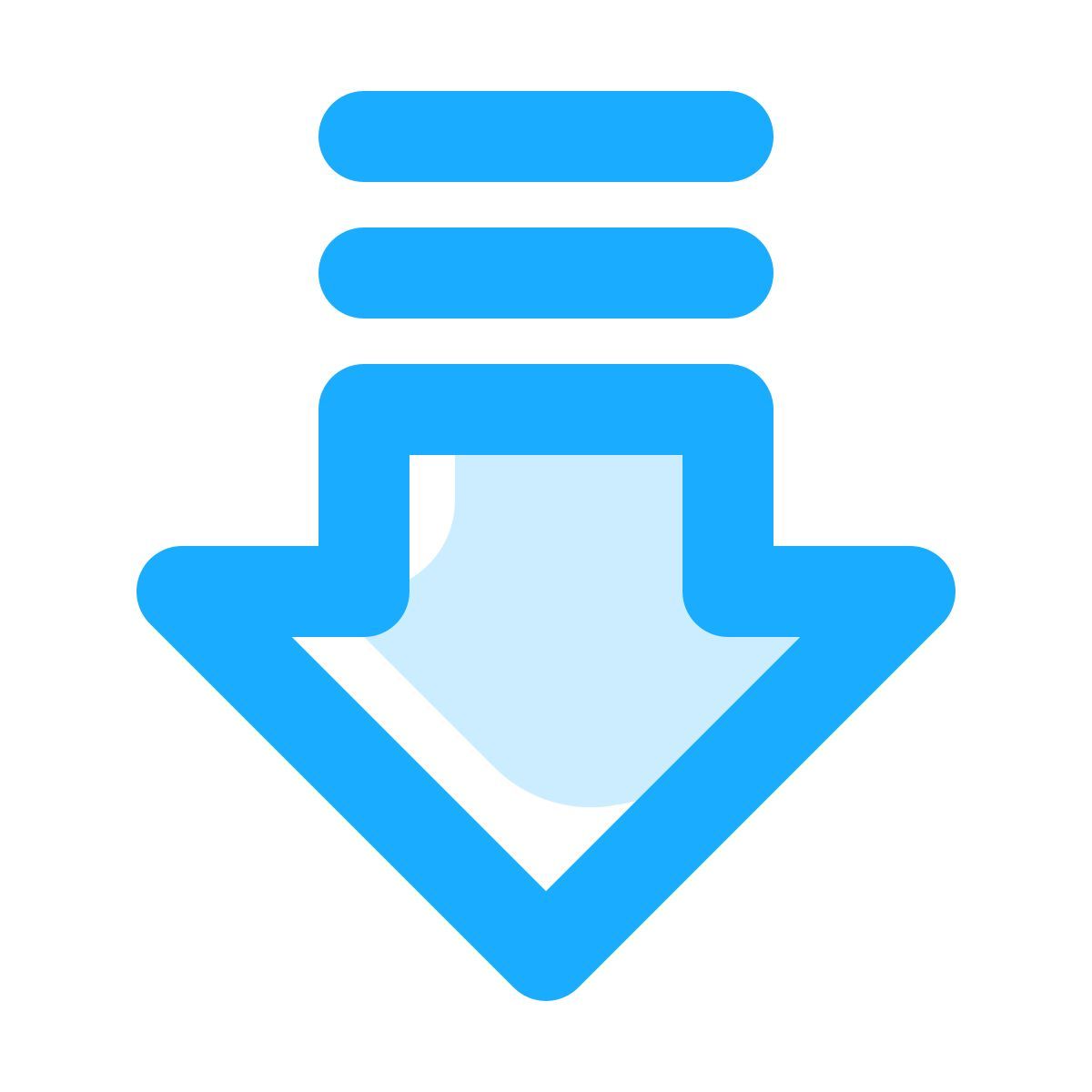 down icon