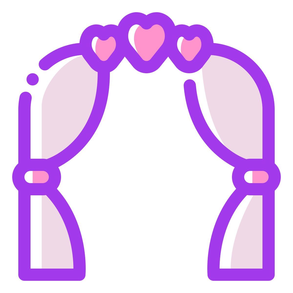 wedding arch icon
