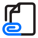 external file-file-and-folder-part-1-color-outline-adri-ansyah-2 icon