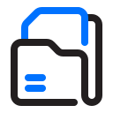 external file-file-and-folder-part-1-color-outline-adri-ansyah-7 icon