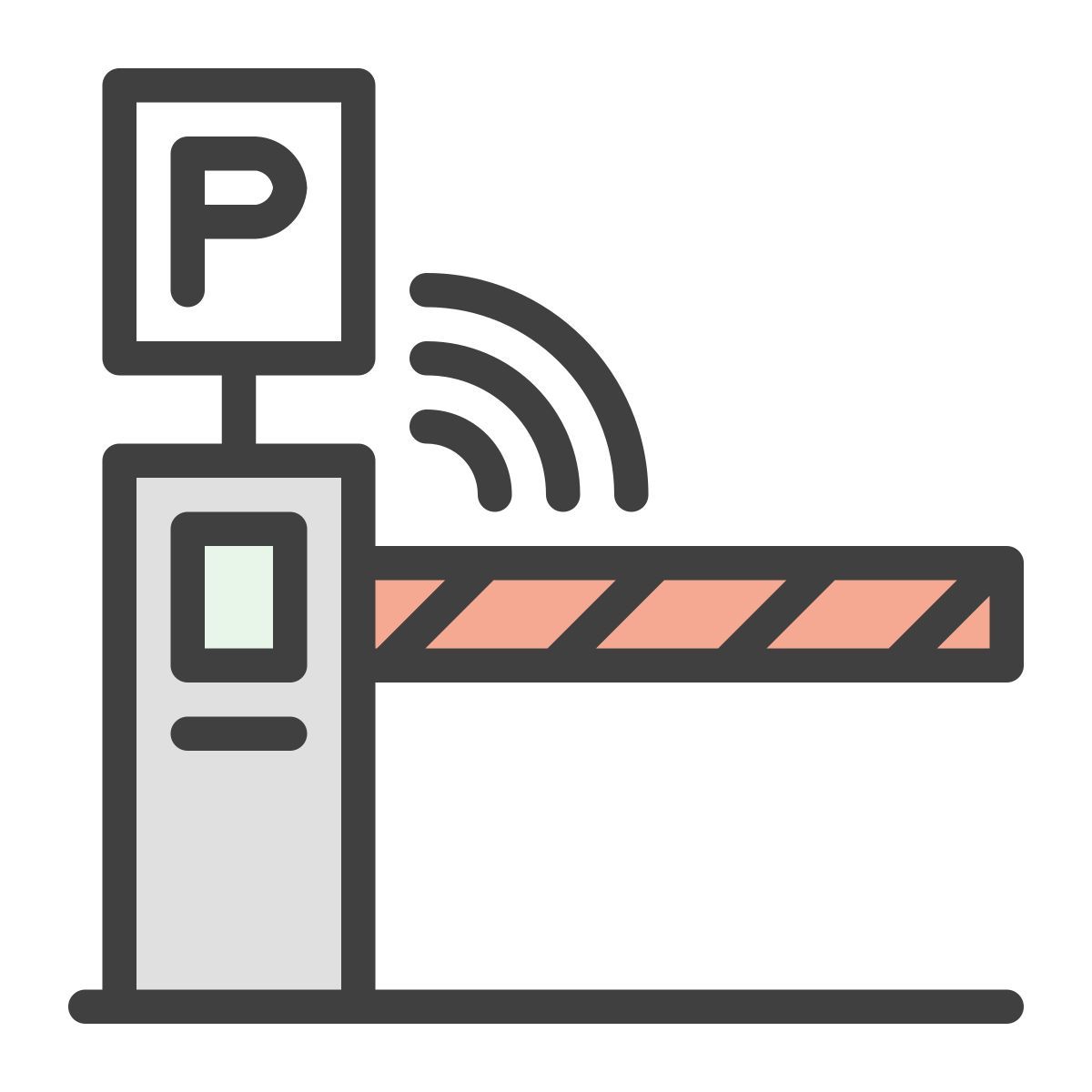 auto barrier icon