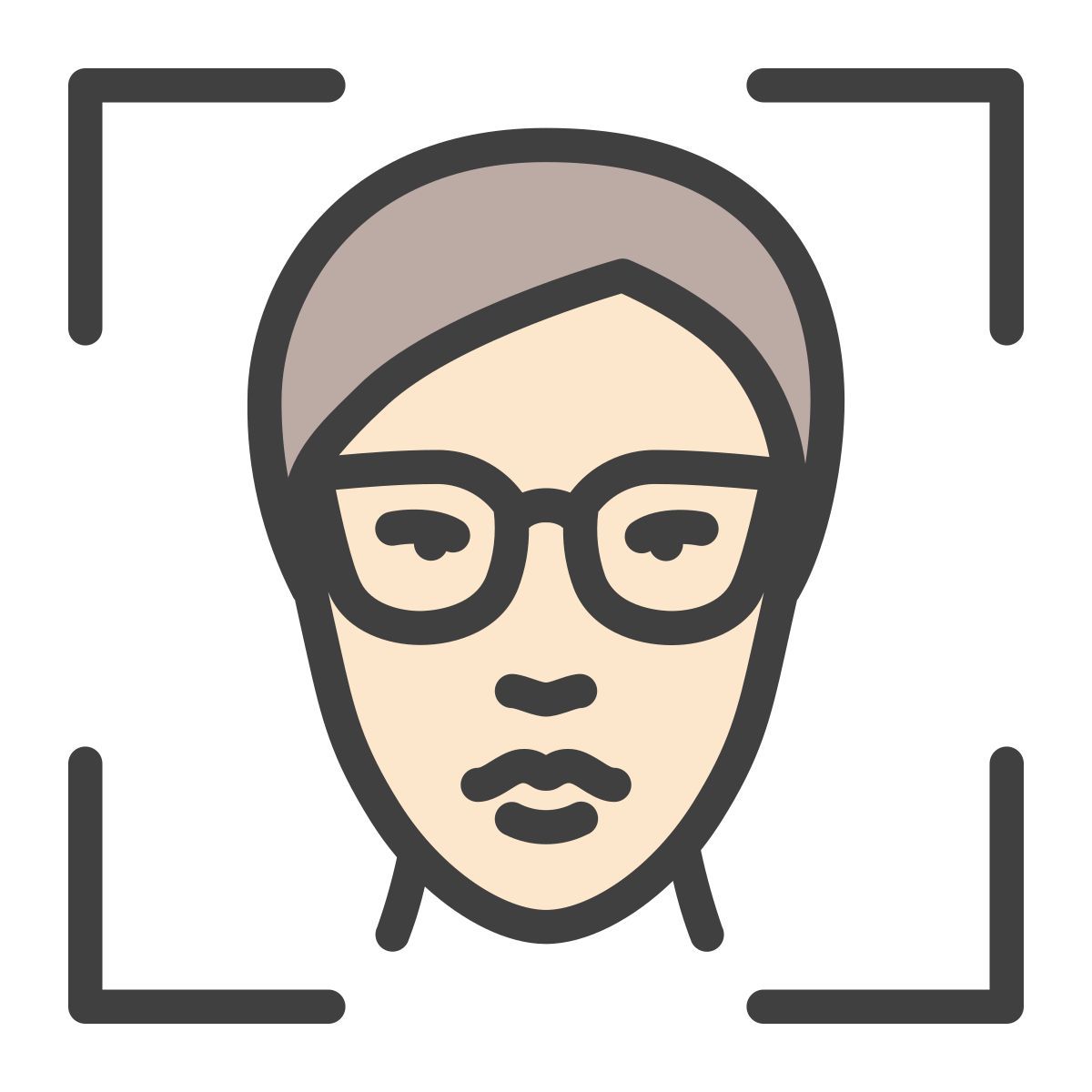 facial recognition icon