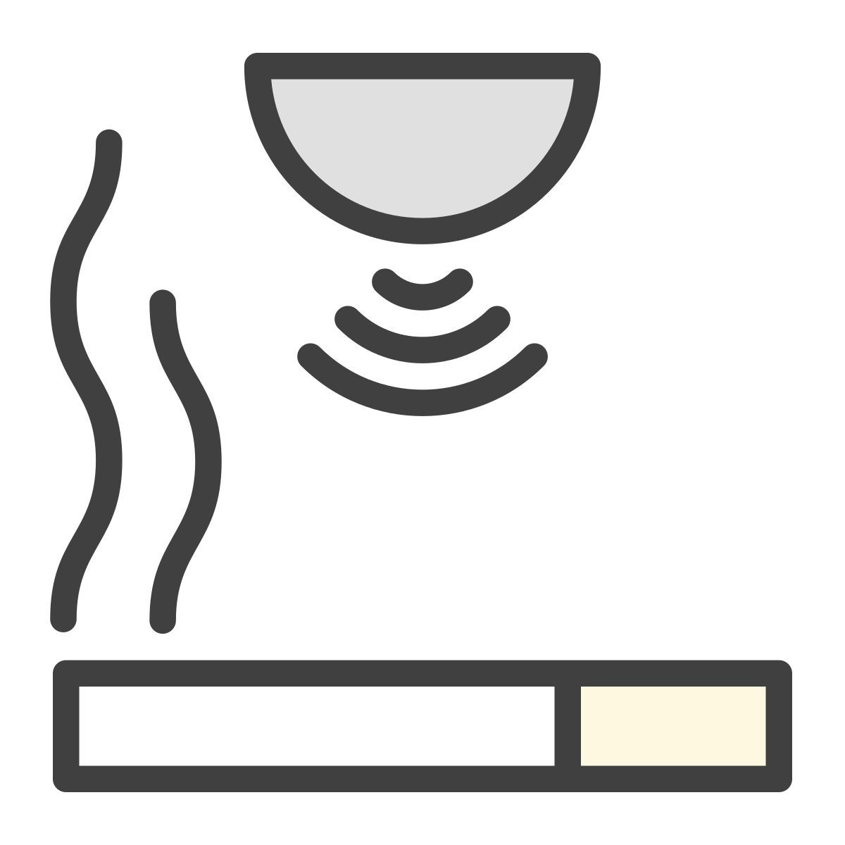 smoke sensor icon