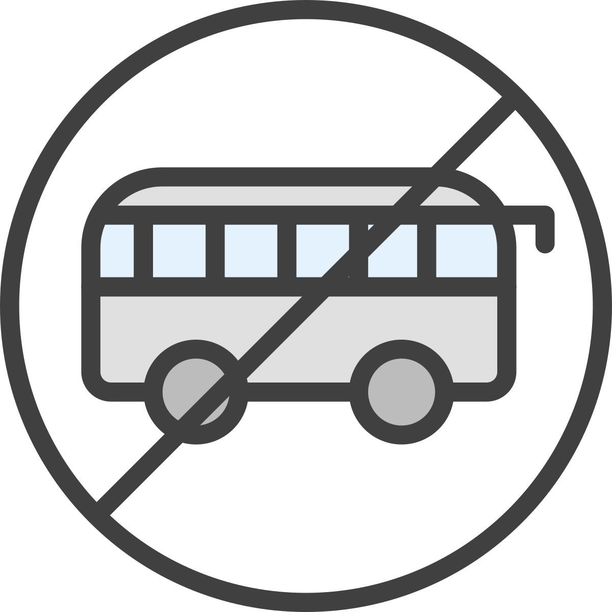 no bus icon