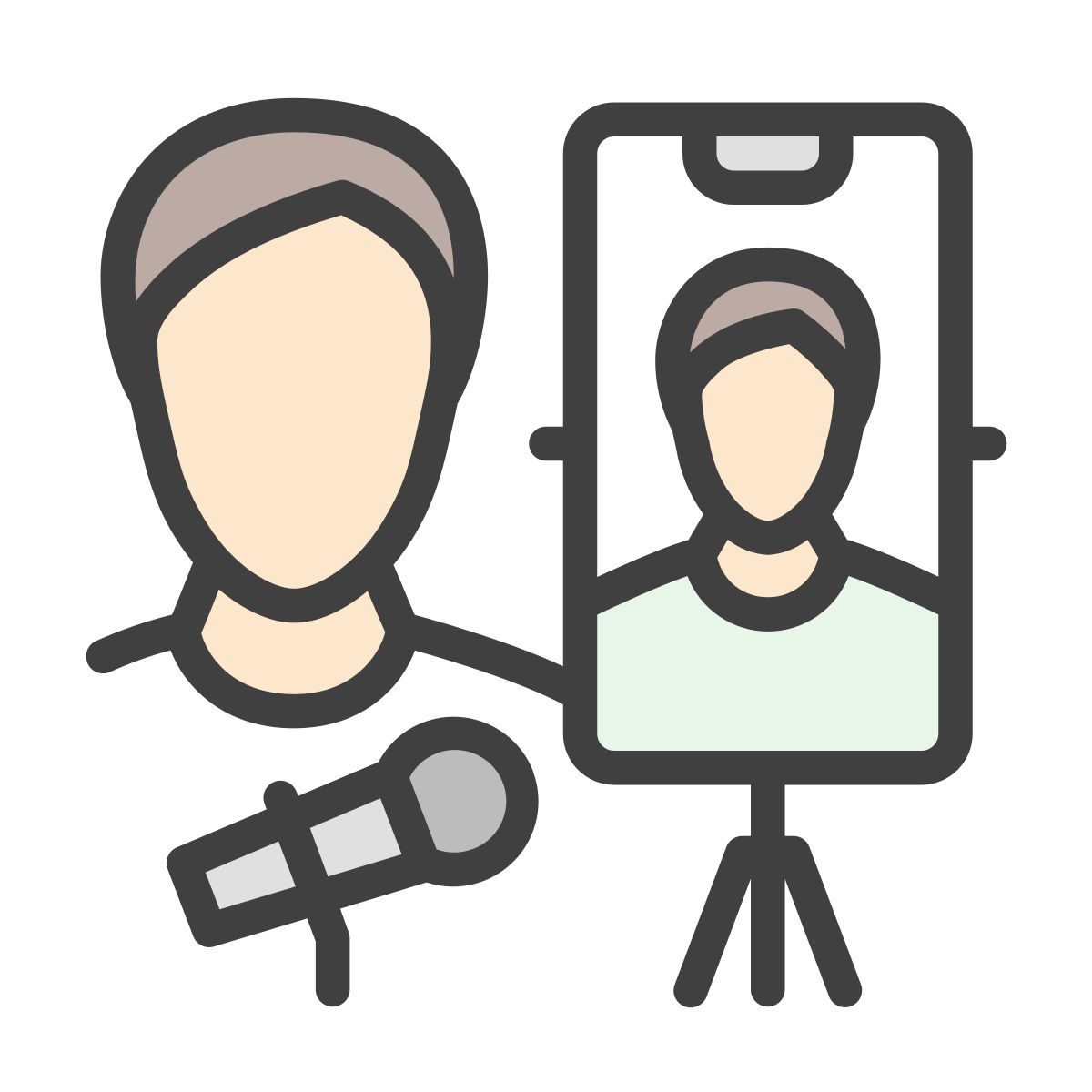 vlogger icon