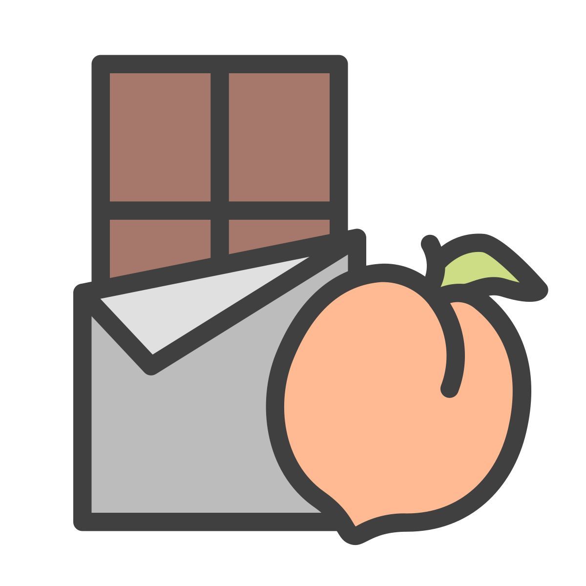 cioccolato alla pesca icon