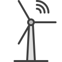 external Windmill-iiot-colored-outline-lafs icon