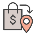 external shopping-untact-colored-outline-part-2-colored-outline-lafs icon
