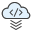 external-Cloud-Code-iiot-colored-outline-lafs