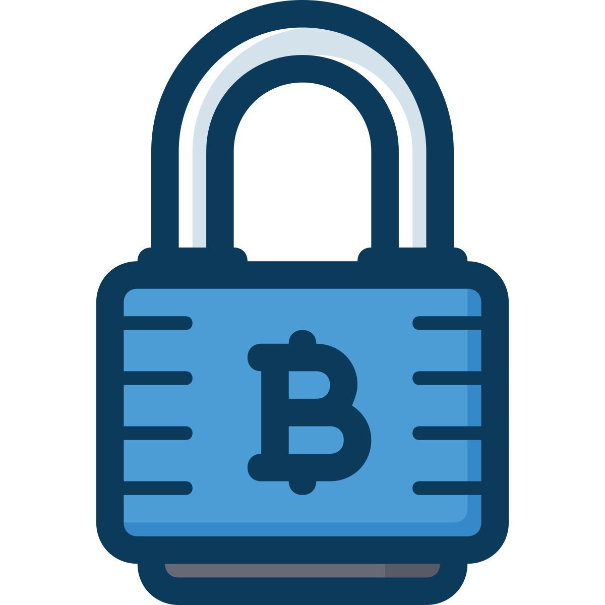 bitcoin protection icon