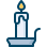 external candle-halloween-colorful-filled-outline-dmitry-mirolyubov icon