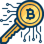 external blockchain-bitcoin-and-mining-colorful-filled-outline-dmitry-mirolyubov-4 icon