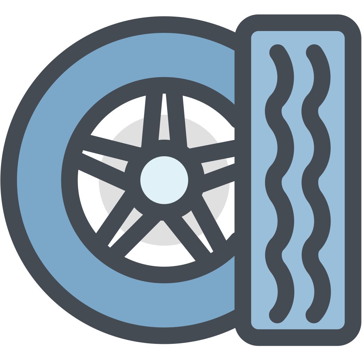 alloy wheels icon