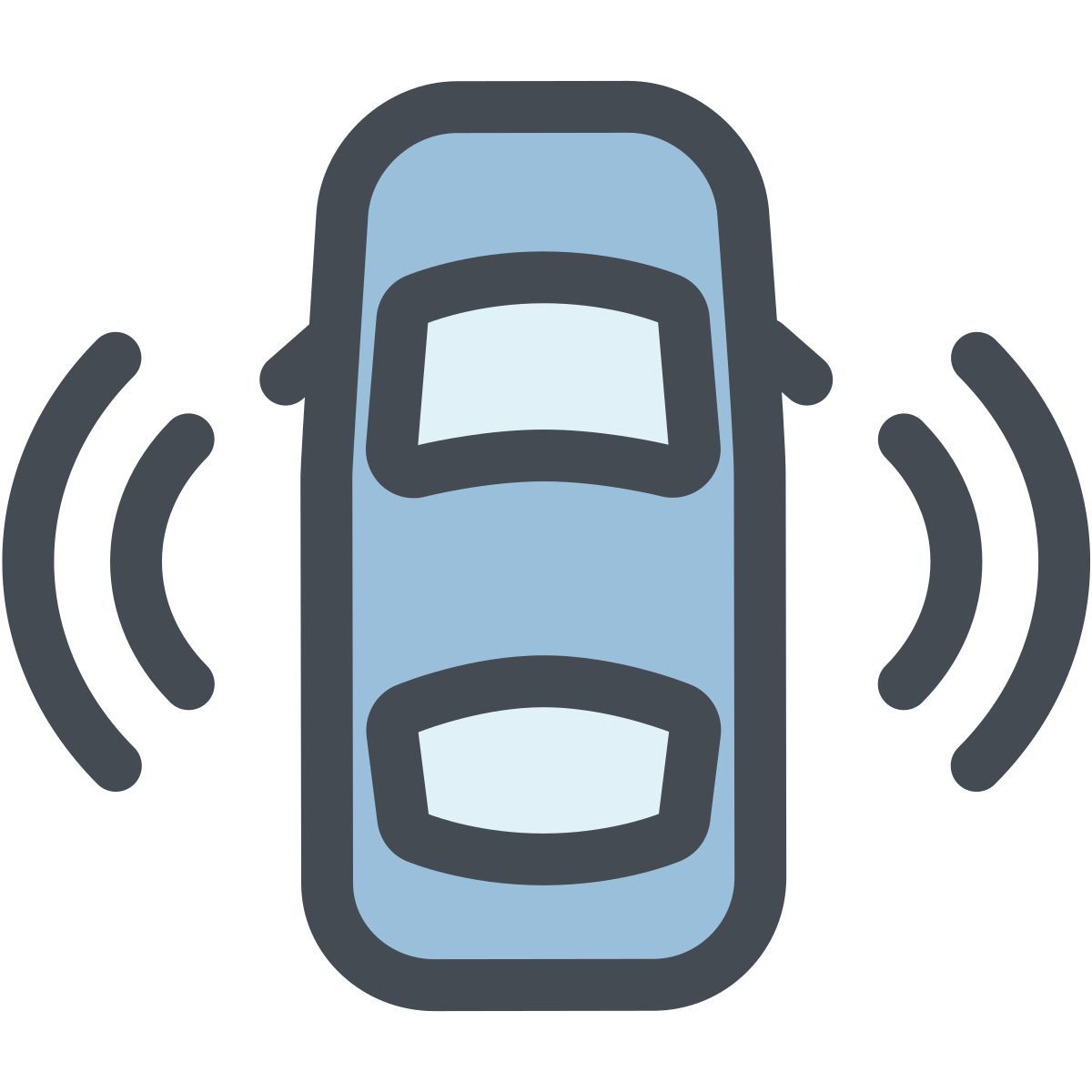 car sensor data icon
