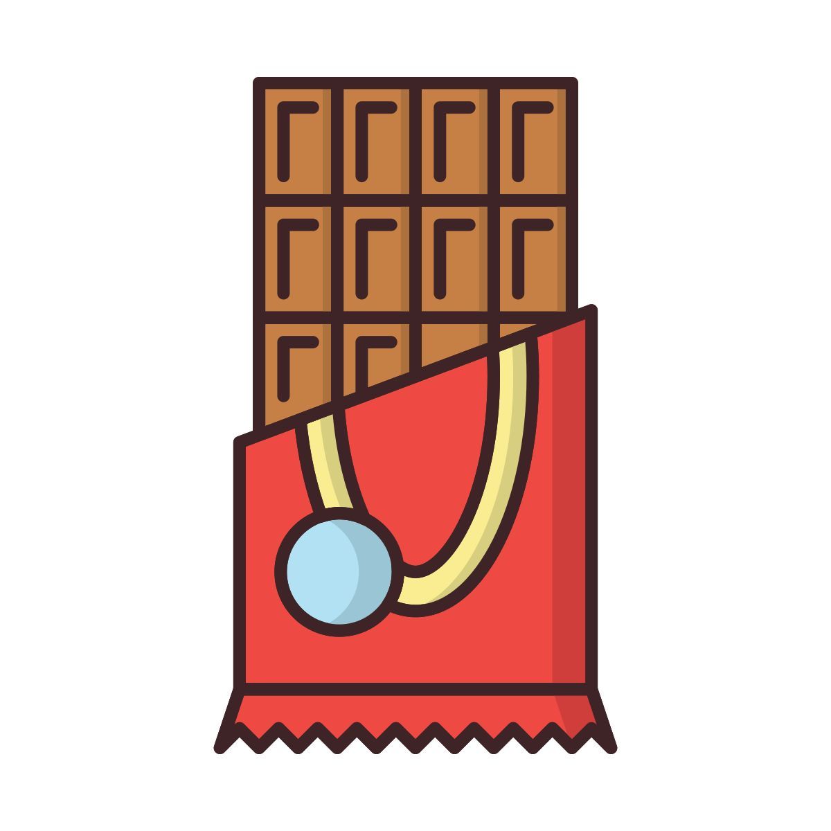 chocolate bar icon