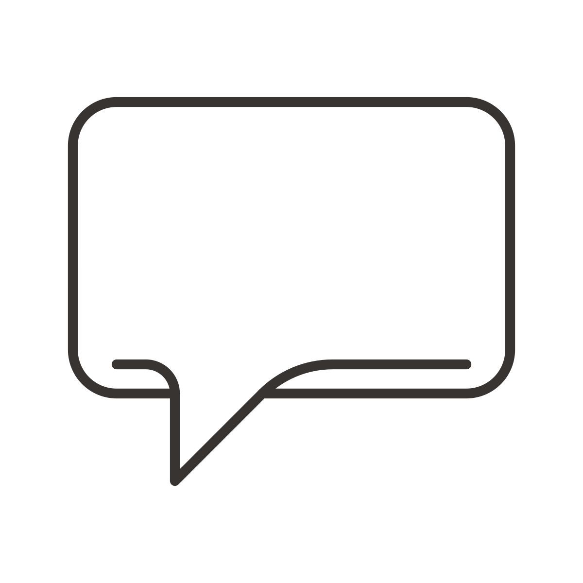 chat bubble icon