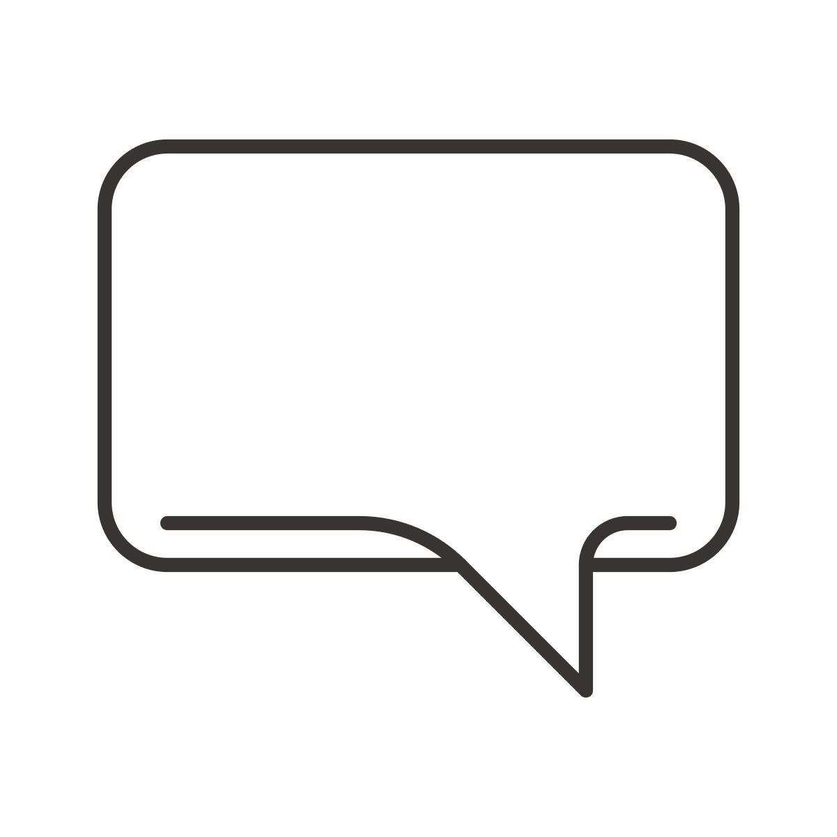 chat bubble icon