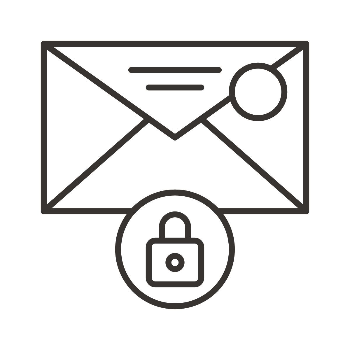 locked mail icon