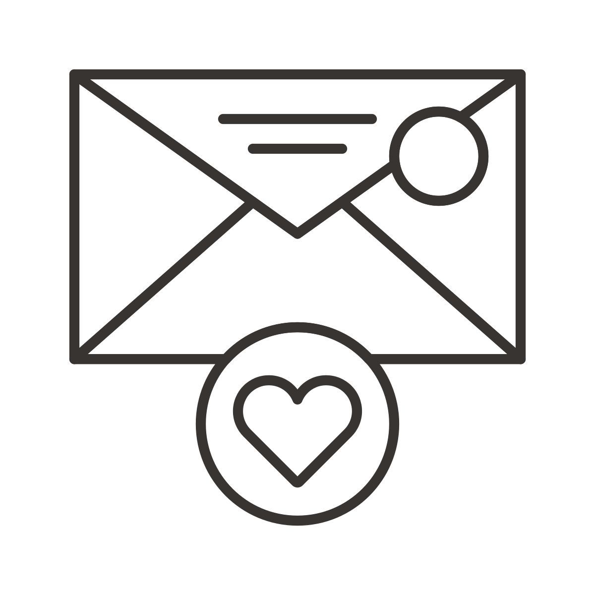 favorite mail icon