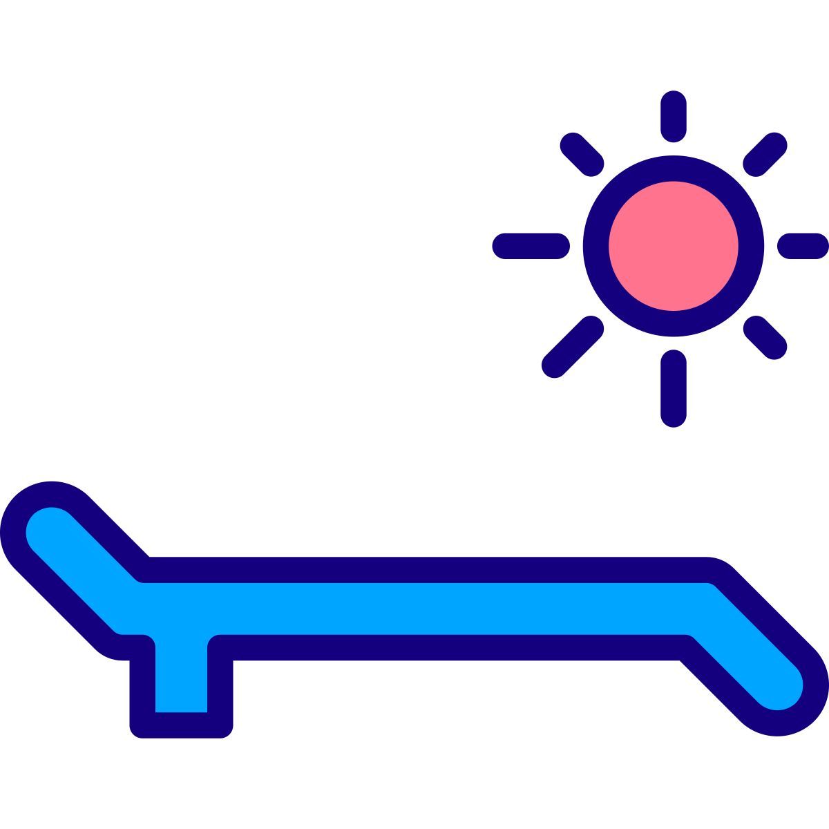 sunbed icon