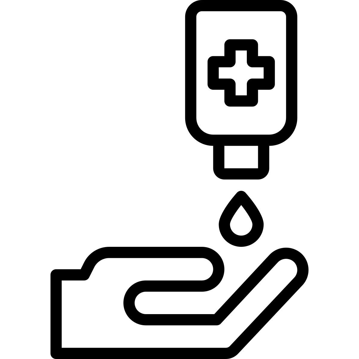 hand sanitizer icon