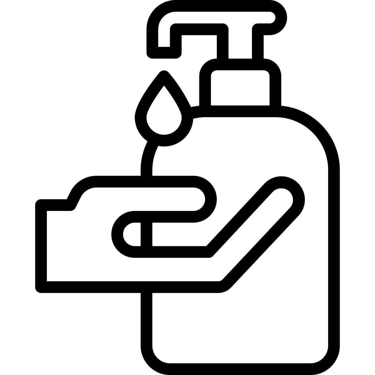 hand sanitizer icon