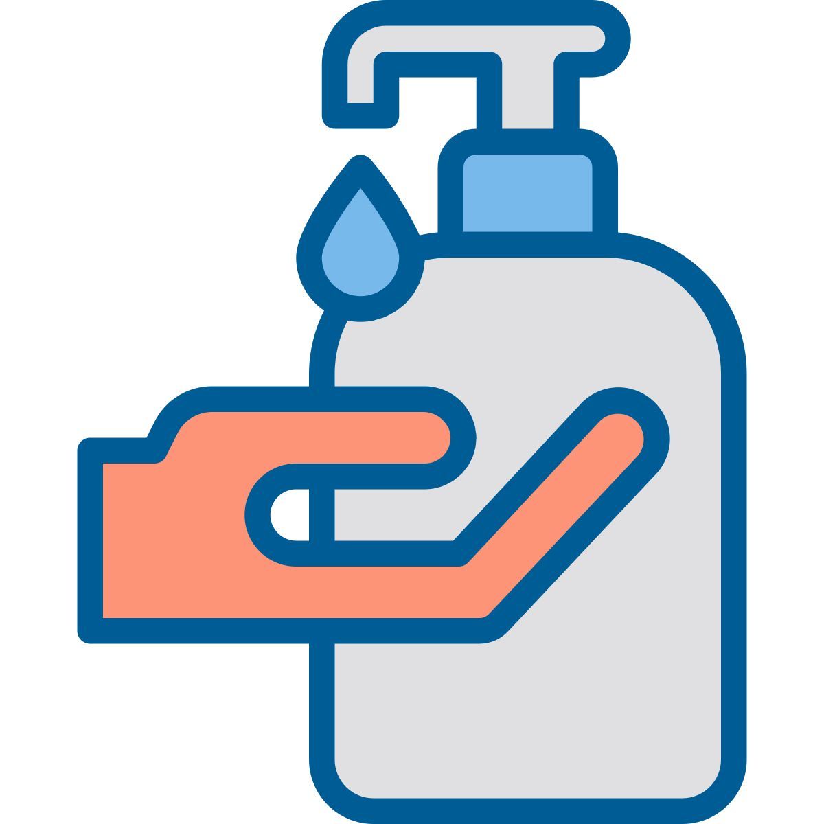 hand sanitizer icon