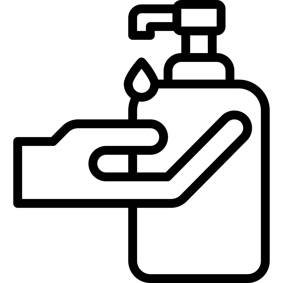 hand sanitizer icon