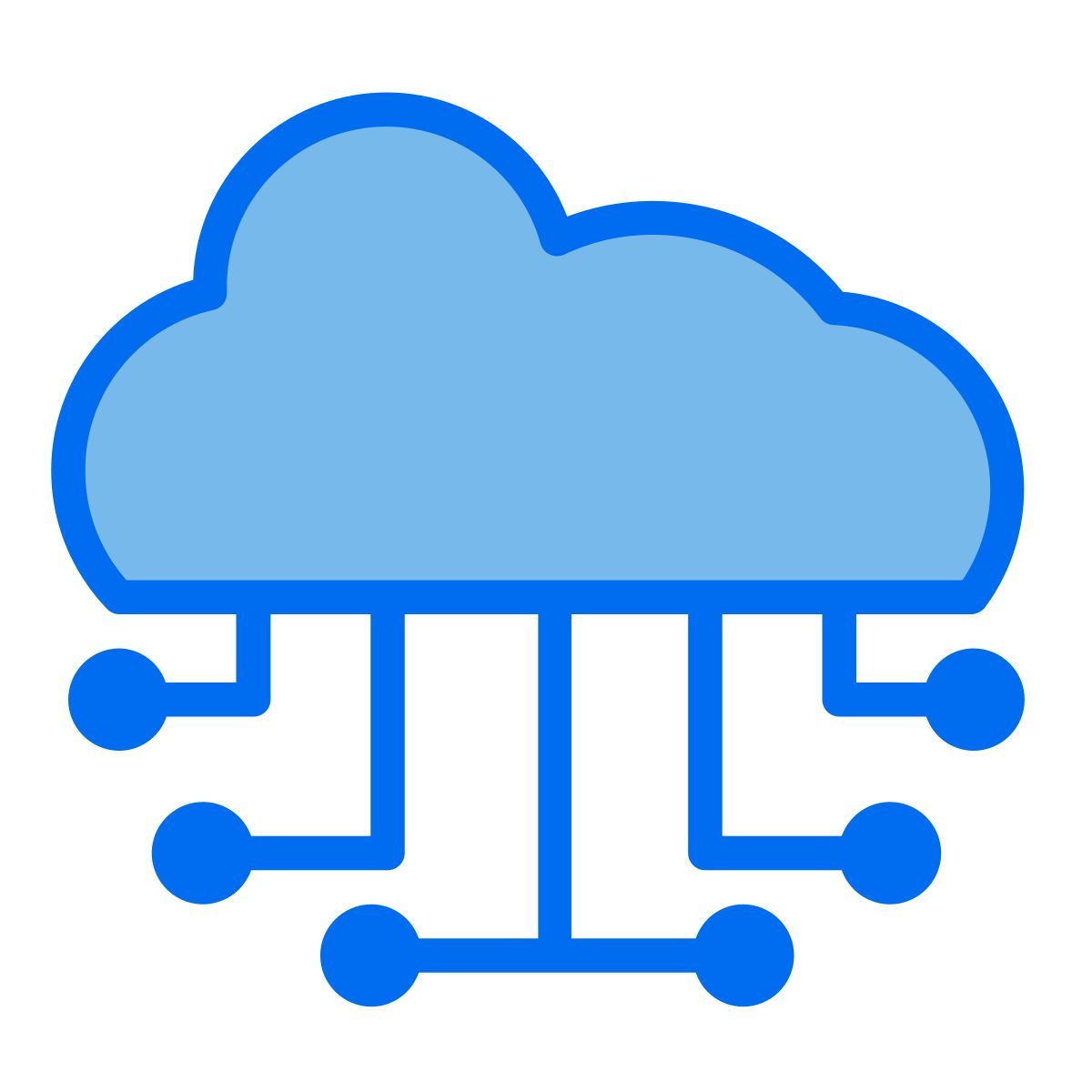 cloud data icon
