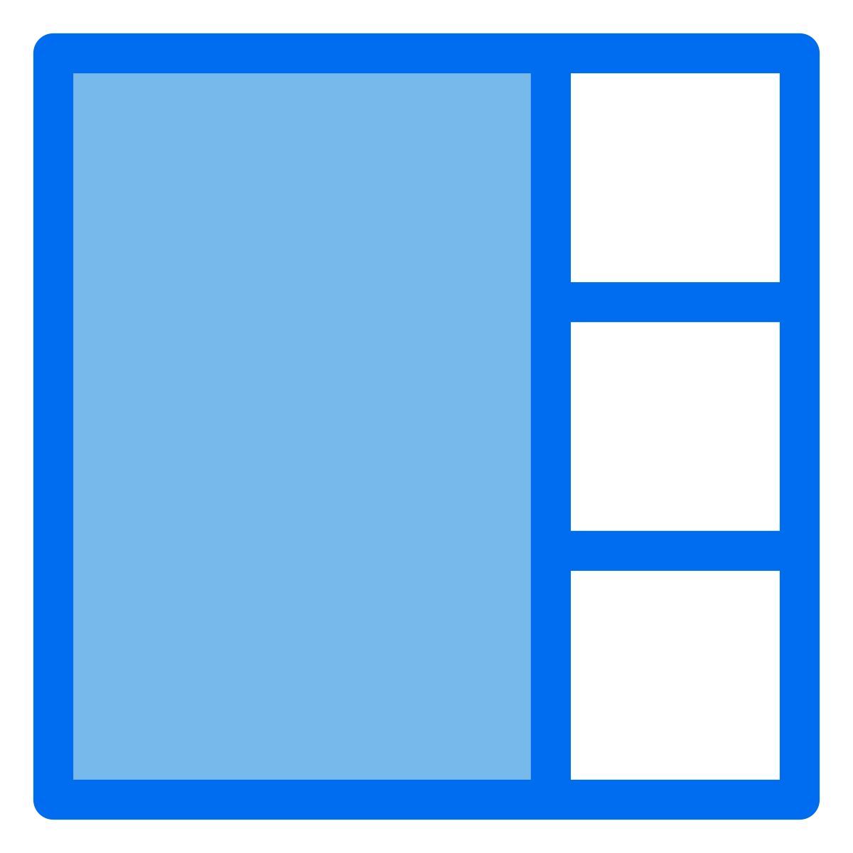 layout icon