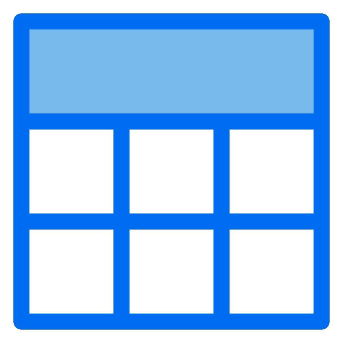layout icon