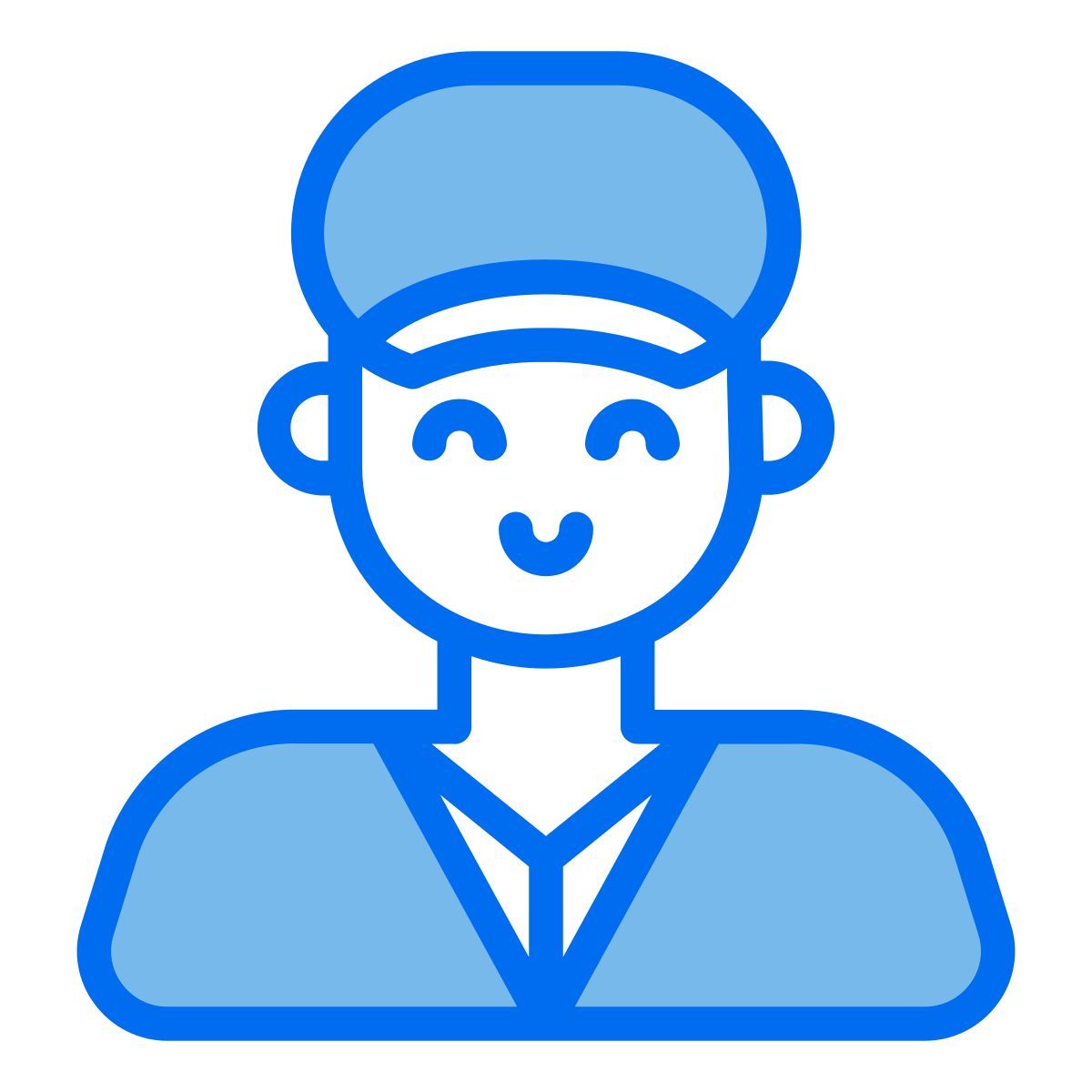 delivery man icon